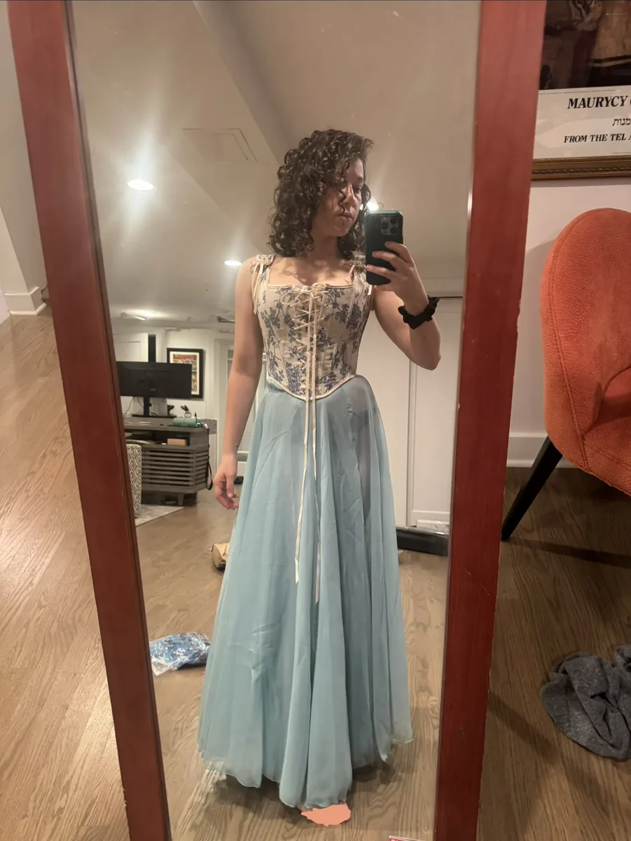 Try-on outfit photo placeholder