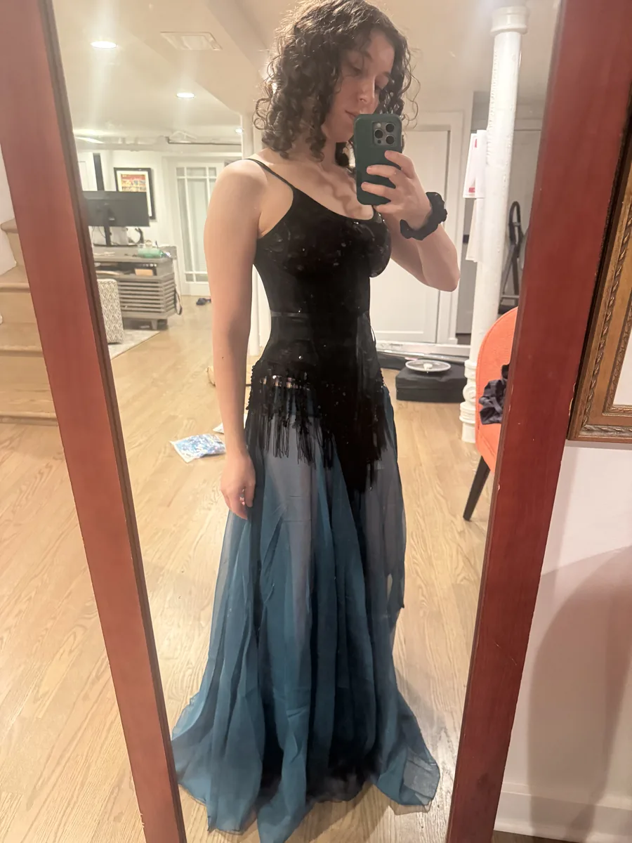 Try-on outfit photo placeholder