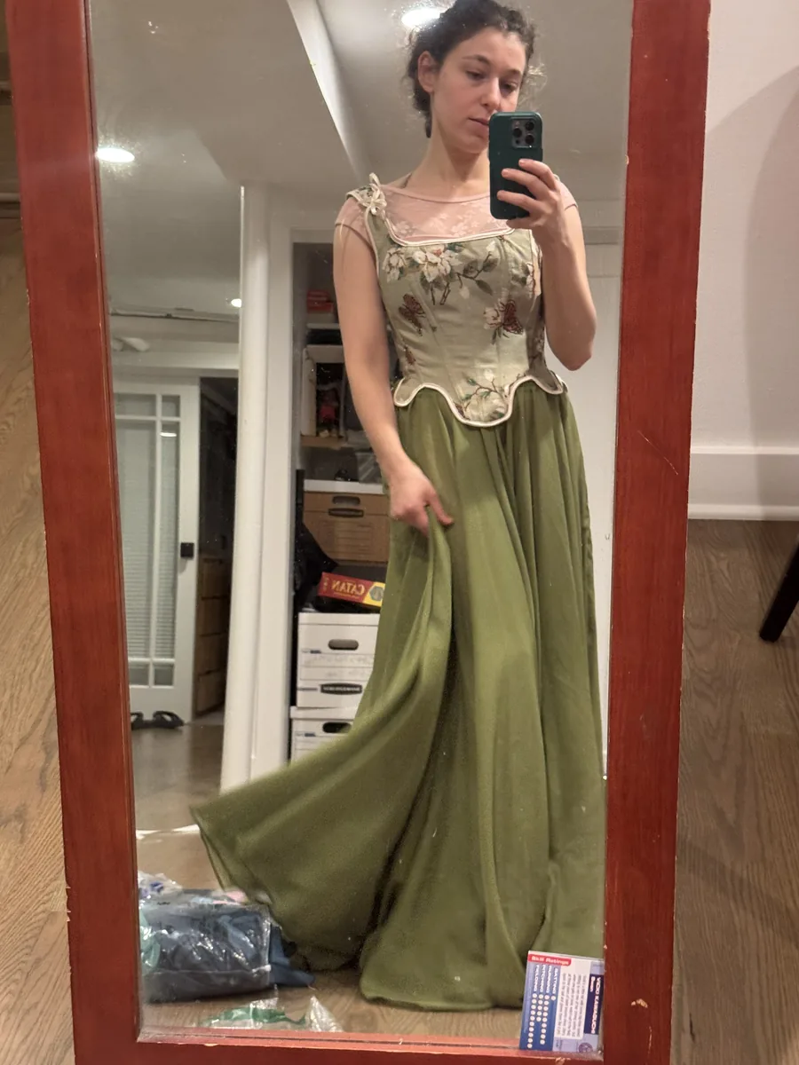 Try-on outfit photo placeholder