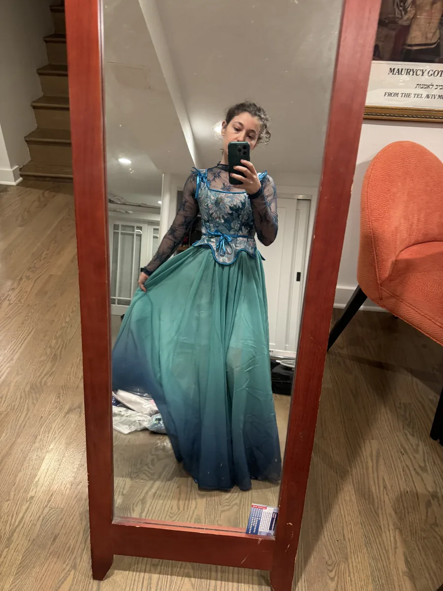 Try-on outfit photo placeholder